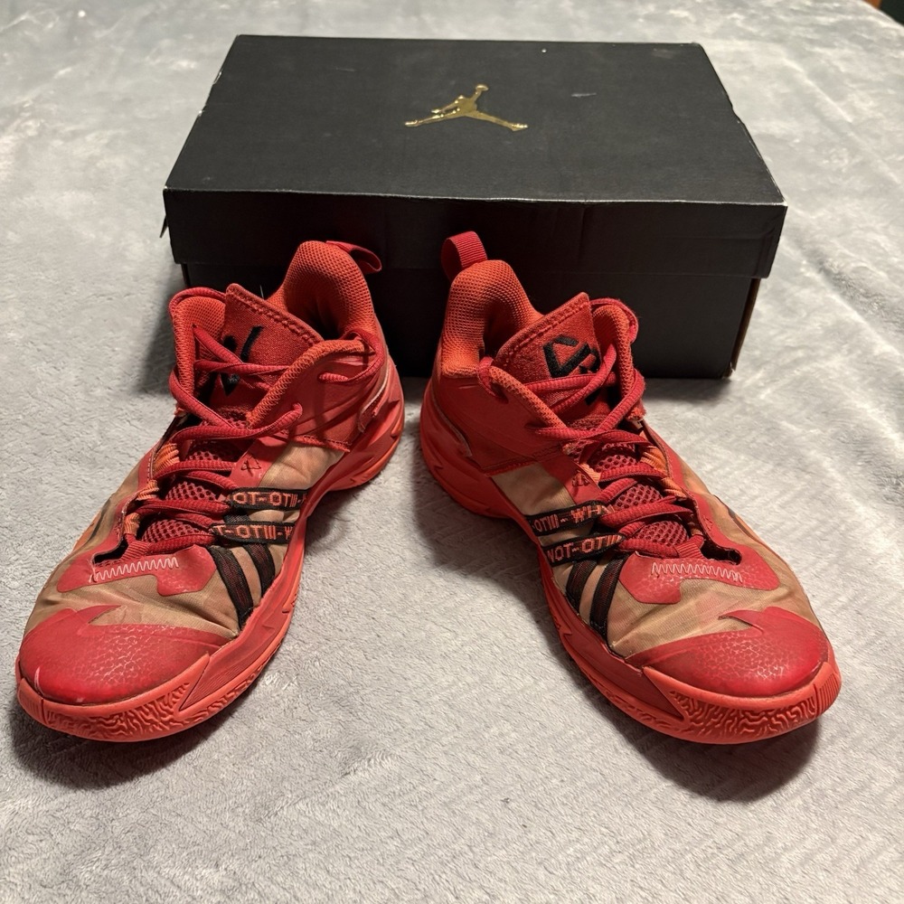 Jordans Youth Red Athletic Shoes Size 6.5Y DC7702-606